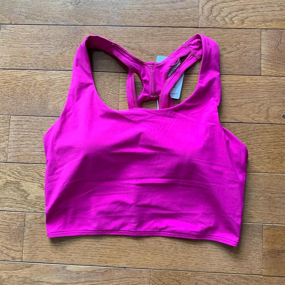 💕LULULEMON STASH IT BRA/CROP-RIPENED RASPBERRY💕 - Picture 5 of 16